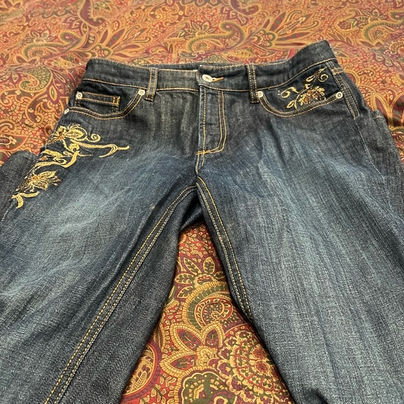 Chico's Jeans Chicos Platinum Jeans Sz 5 See Pics For Size Chart